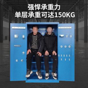 重型五金工具柜加厚铁皮柜工具箱工厂汽车间用收纳柜储物文件柜子