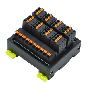 PLC传感器接线端子台排2路4路NPN接近开关PNP输入端子台快速接线