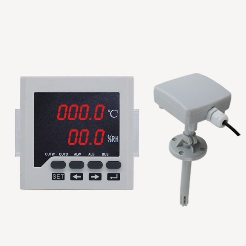 智能温湿度控制器恒温恒湿继电器输出RS485通讯报警开关带传感器