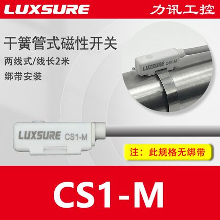 磁性开关气缸传感器两线式磁感应器DMSG三线磁环限位器DMSH