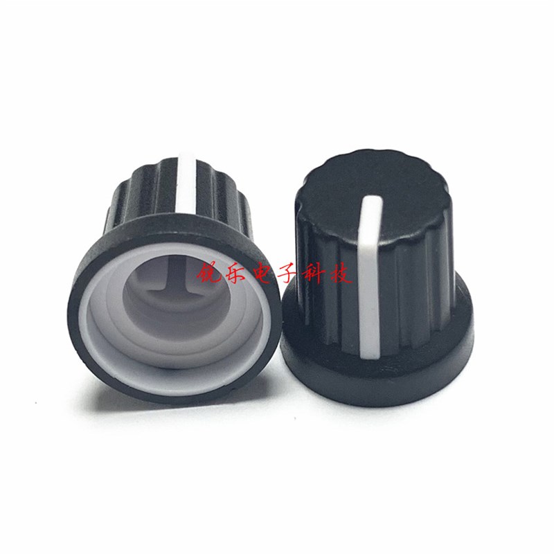 半轴旋钮14.9X14.5MM电位器旋钮编码开关音量调节旋钮D轴塑料旋钮