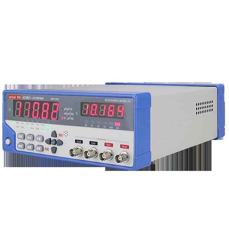 新款安柏AT2811台式LCR数字电桥电感电阻测试仪电镀电容表AT811