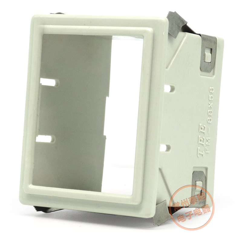 FM88x58mm时间继电器面板罩ST3P固定外壳AH3-2/3安装卡扣架子卡扣