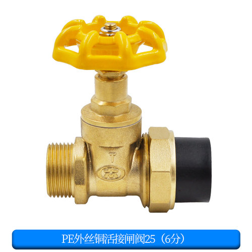 PPR铜闸阀 PPR阀门双头活接铜球截止阀门20 4分PPR水管管件配件