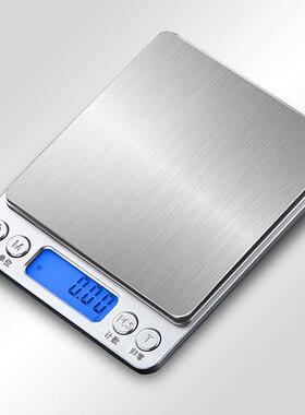 电子秤家用小型i2000高精度厨房烘焙电子秤测量重量珠宝秤厨房秤