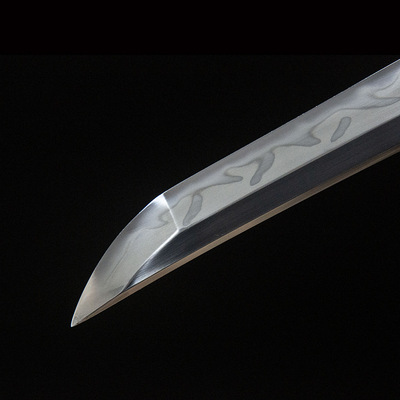 外贸手工日本短刀东洋胁差12寸小刀高级研磨刀剑wakizashi 未开刃