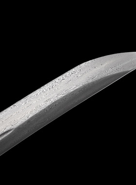 龙泉市刀剑手工锻打花纹钢小乌丸日式刀影视宝剑Katana收藏未开刃