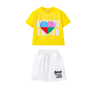 六一儿童表演服小学生啦啦队服装幼儿园舞蹈演出服团体大合唱纱裙