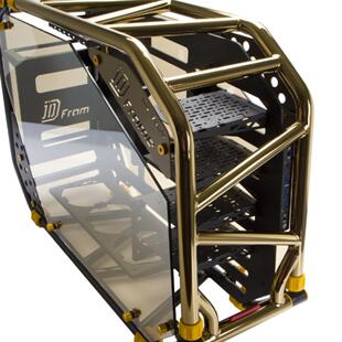 FRAME2.0 含额定1065W电源 ATX 迎广开放式 黑绿 黑金 蓝白 机箱