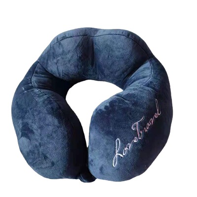 U型枕记忆枕汽车靠枕午睡枕pp棉护颈枕可印量大价优