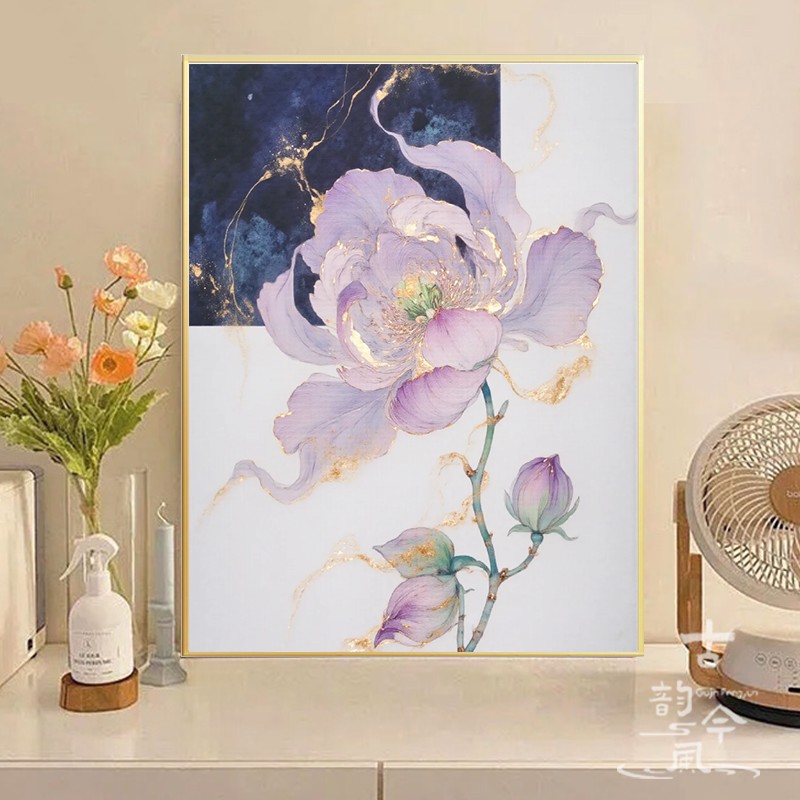 【静夜玫瑰】十字绣2025高颜值植物花卉玫瑰手工线绣钻石画贴diy,居家布艺,十字绣套件,淘宝优惠券,粉丝福利购,淘宝优惠卷