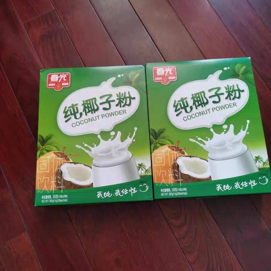 春光食品海南特产国货纯椰子粉椰奶椰汁粉植物蛋白冲饮早餐代餐