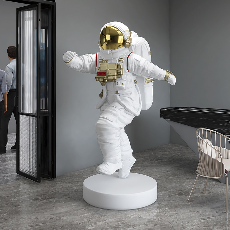 宇航员摆件迎宾太空雕塑客厅