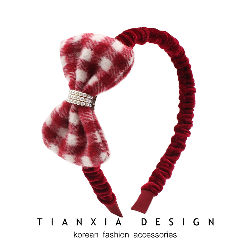 丝绒毛呢格儿童蝴蝶结珍珠发箍宝宝卡碎发不伤发头箍女孩甜美公主,童装/婴儿装/亲子装,发饰,淘宝优惠券,粉丝福利购,淘宝优惠卷