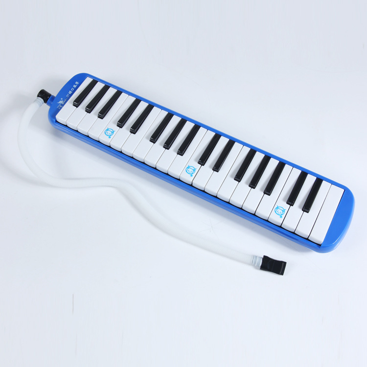 天鹅口风琴37键儿童学生初学者 成人教学入门口吹琴专业演奏乐器