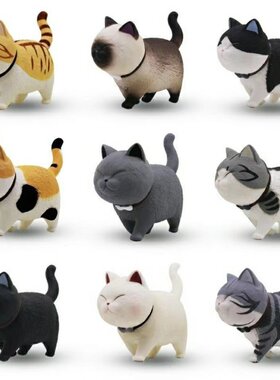 套装铃铛公仔摆件小孩玩具猫礼物