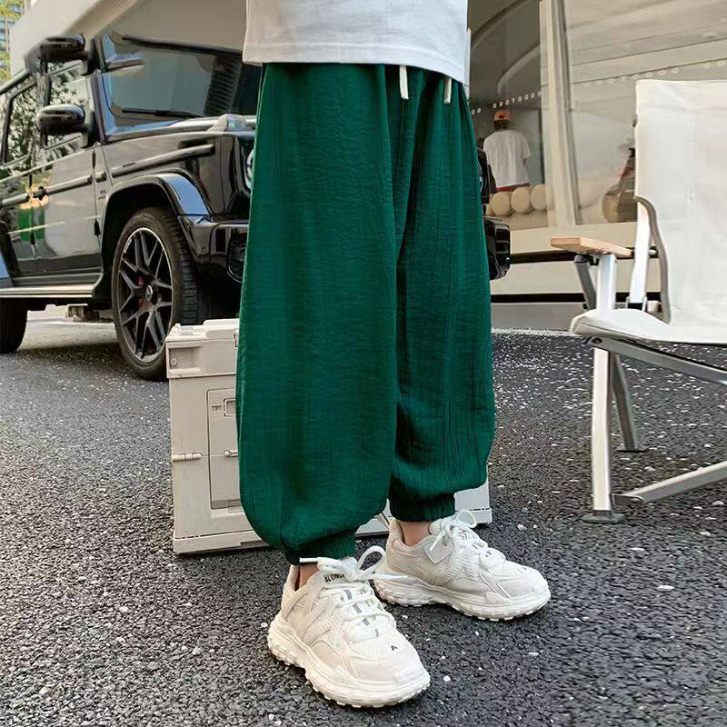 儿童防蚊裤2026夏季男童薄款天丝