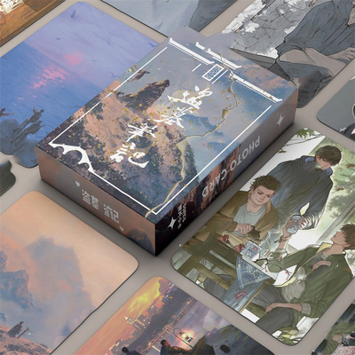 盗墓笔记小卡张起明信片