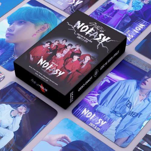 StrayKids专辑小卡应援卡片LOMO卡盒装明信片美图收藏卡周边