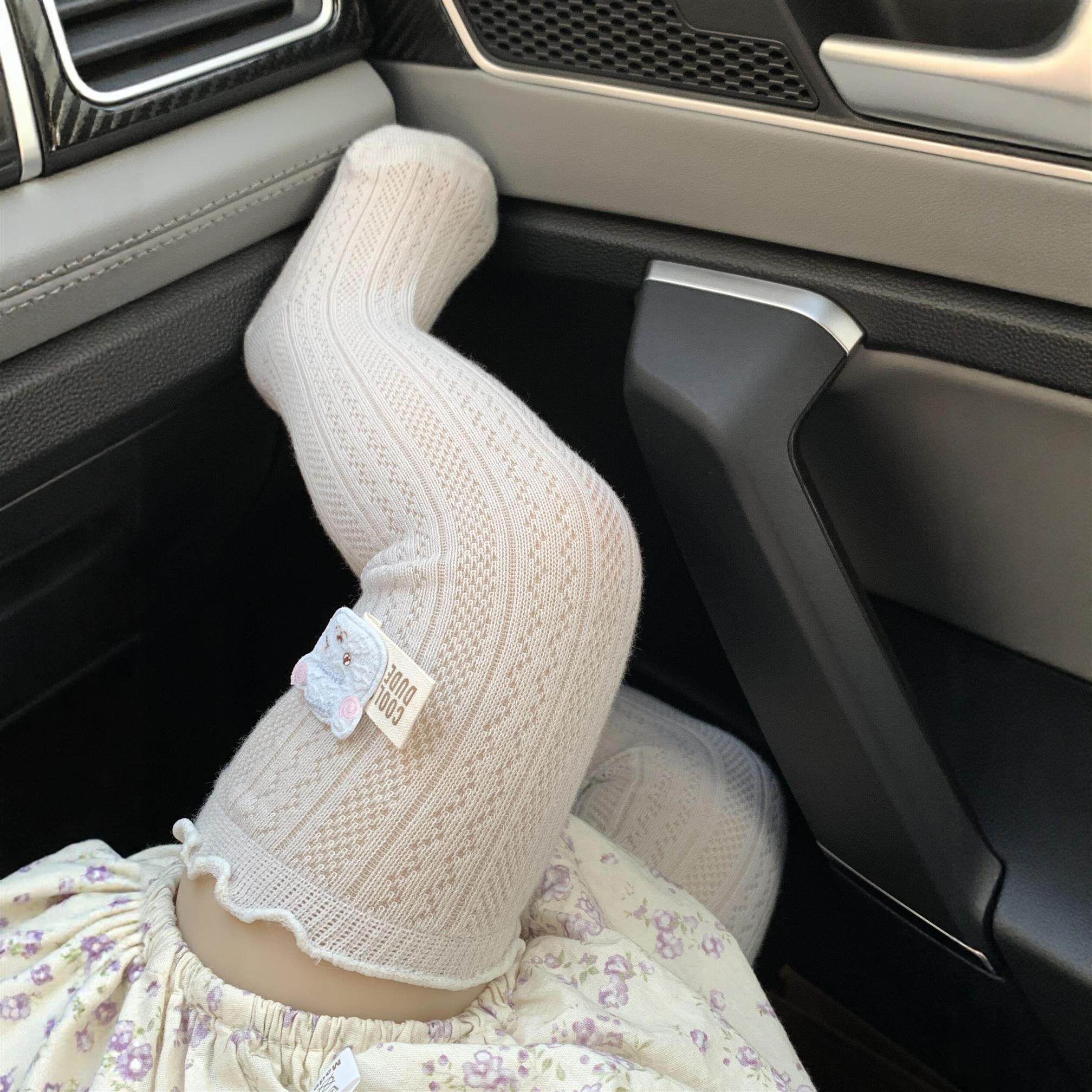 儿童袜子夏季薄款婴儿宝宝长筒袜女童过膝网眼透气防蚊袜2026新款