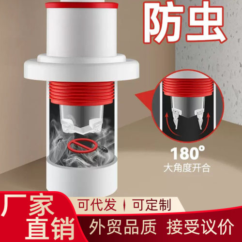 适配九牧 厨房下水管防返臭洗衣机排水管下水道防反水溢水塞75管