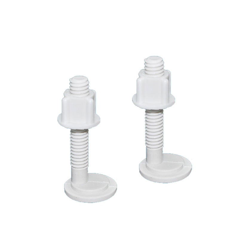 日本进口老式马桶盖螺丝下装配件座便器盖板固定螺钉塑料螺杆通用