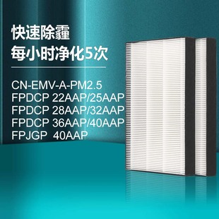 EMV PM2.5滤芯CN 63AAP 适配大金中央空调过滤网FPDCP40