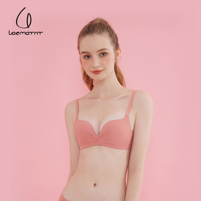 内衣女聚拢小胸无痕薄款夏季收副乳防下垂少女风无钢圈美背文胸罩