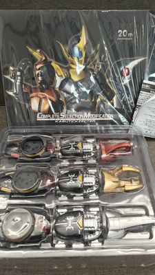 国产假面骑士甲斗20周年金银铜CSM假面骑士金斗银斗铜斗台词bgm