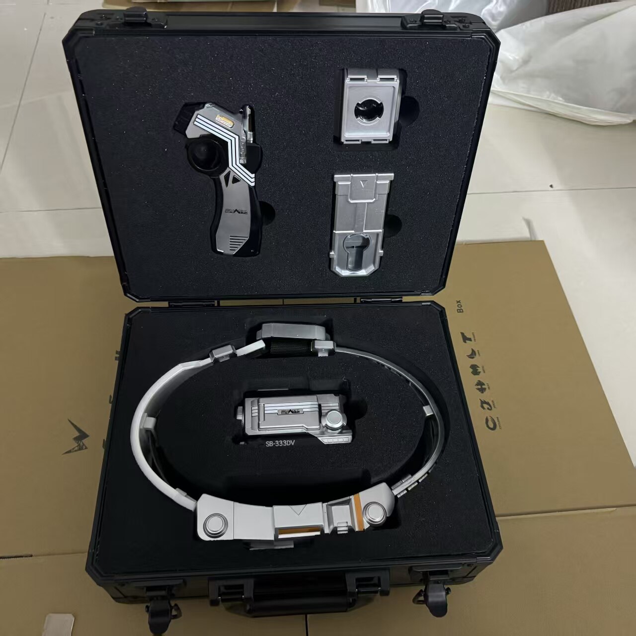 假面骑士555csm德尔塔合金收纳箱合金高密度海绵收纳一比一全收纳