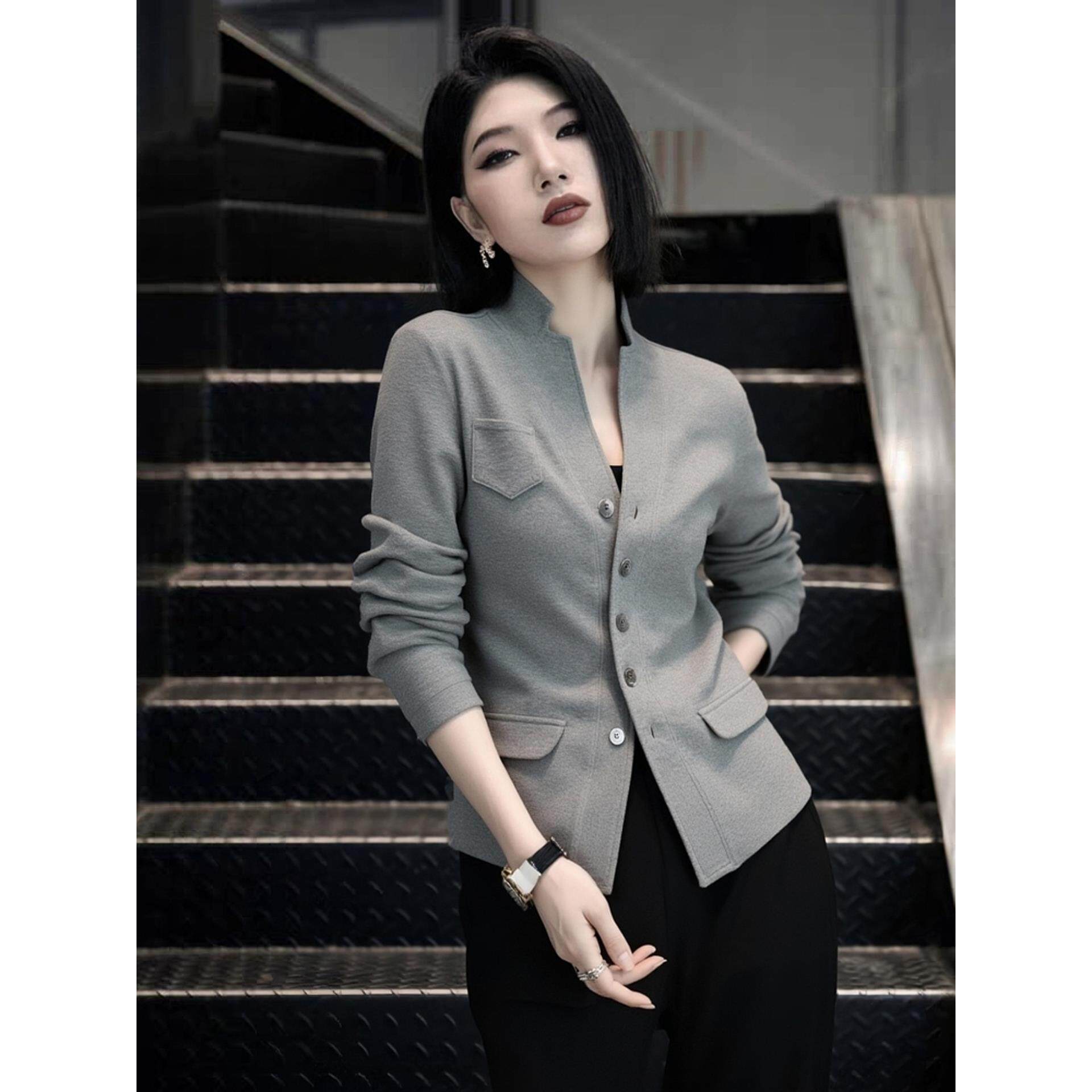 JOYIASS韩系上衣女装秋季2025新款外贸原单轻奢高级感独特超好看