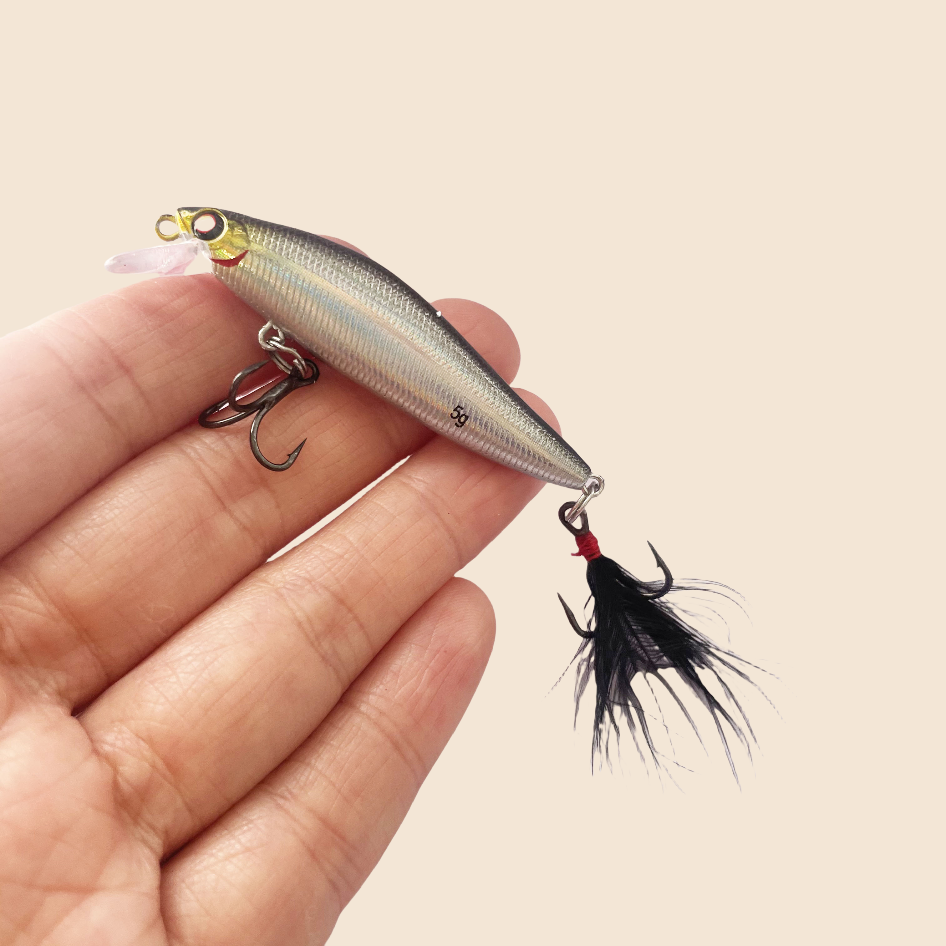 FISHPEAK银小刀硬饵米诺缓沉远投鱼饵假饵仿生饵路亚饵5g10克14克,户外/登山/野营/旅行用品,路亚饵,淘宝优惠券,粉丝福利购,淘宝优惠卷