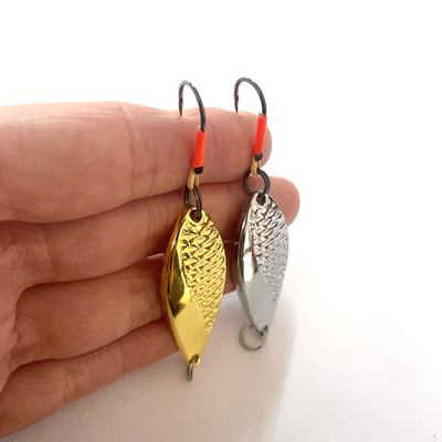 FISHPEAK曼巴蝮蛇路亚饵亮片勺型远投加强钩仿生假饵鲈鱼翘嘴鲶鱼