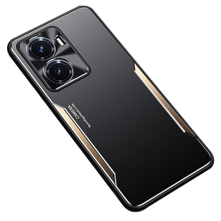 vivo Y77E手机壳金属镜头全包vivoY77保护套外壳男软壳硅胶套磨砂壳VIVOY77E 5G铝合金后壳防摔高档商务新款