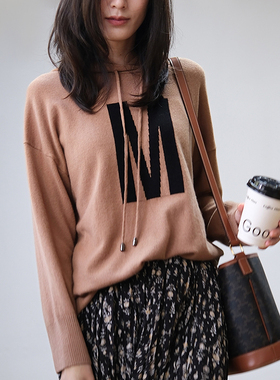 那禾秋冬新款毛衣套头装女上衣百搭单品NW34TH5555