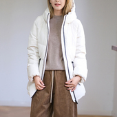 那禾冬季 新款 白鸭绒一帽多戴连帽羽绒服女保暖外套NW34RR0302