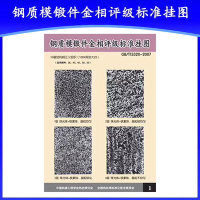 钢质模锻件金相评级标准挂图GB/T13320-2007 金相挂图图谱