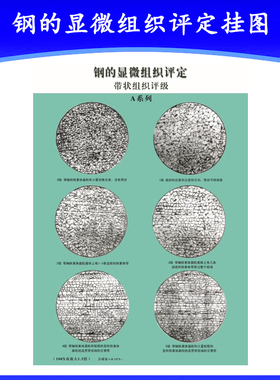 钢的显微组织评定挂图GB/T13299-1991 金相挂图图谱
