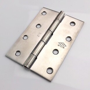 工业铰链 柜门铰链 木箱合页 普通平开合D页 AW4不锈钢202合页