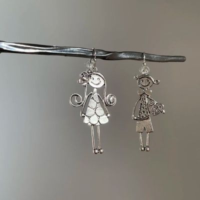 New Vintage古著 Friend 耳环复古朋克风小众独特