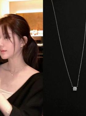 赵露思同款锆石星点项链ins轻奢小众高级锁骨链送女友生日礼物