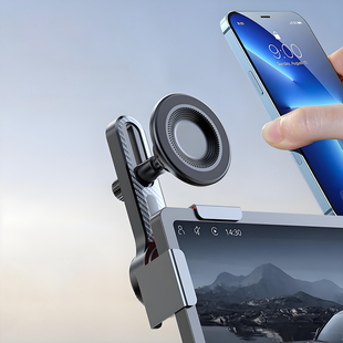 适用于沃尔沃xc70ex30中控显示屏幕车载手机支架新款magsafe磁吸