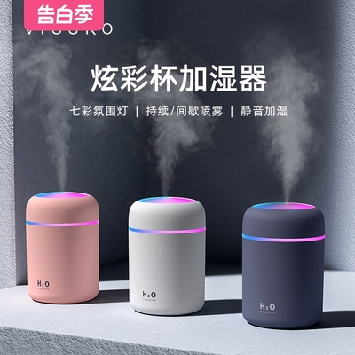 奔驰v260威霆v260L唯雅诺车载空气净化加湿器氛围灯喷雾机