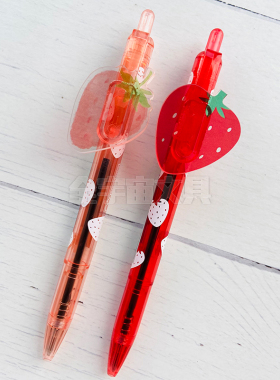 现货日本太阳星ICHIGO第三弹sunstar草莓限定圆珠笔