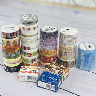 日本MT胶带复刻 三丽鸥凯蒂猫库洛米 云形树叶 黑猫面包