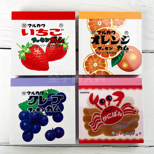 【10%off】日本TSFACTORY水果便签猫和老鼠迷你彩页可爱便签本