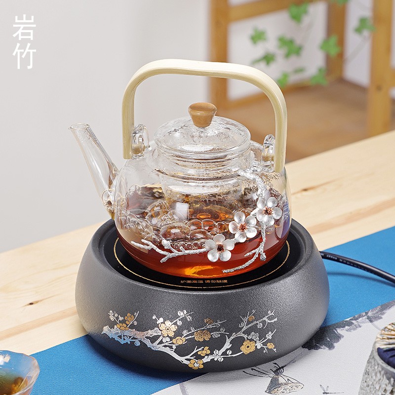 玻璃耐高温煮茶壶煮茶炉高档茶具