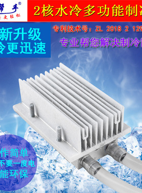 双核强效大功率12V半导体制冷器电子套件 diy冰箱自制迷你小空调