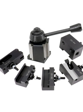 套装250刀架一体五夹美式刀夹活塞式楔式快换车床刀夹批发