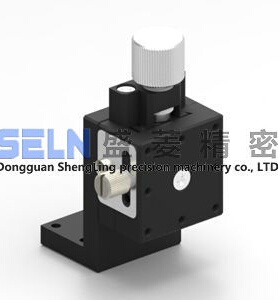 供应 燕尾螺杆驱动光学手动微调台X轴LWFV25-L/ZEG25精密位移台